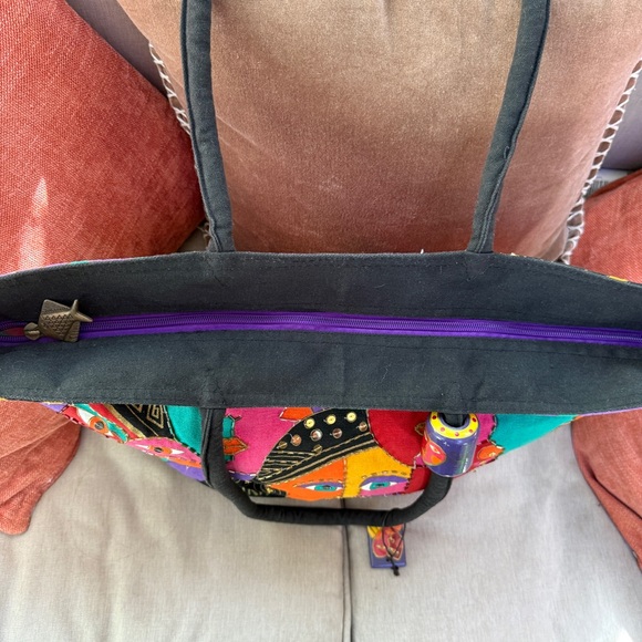 Colorful Laurel Burch WOMAN SPIRIT Tote Bag!NWOT! - Picture 13 of 15